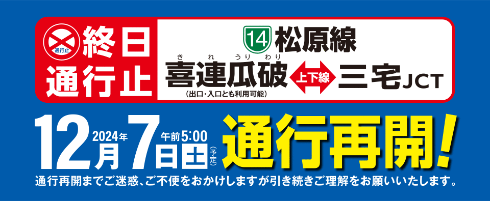 14号松原線 喜連瓜破付近 橋梁大規模更新工事